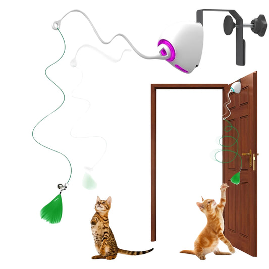 Automatic Door Hanging Cat Toy